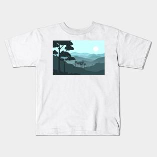 Mountain Climbing Kids T-Shirt